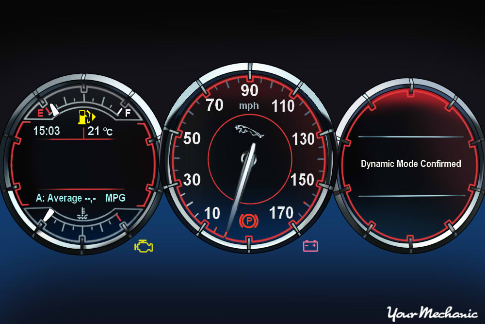 Jaguar Dashboard Warning Lights